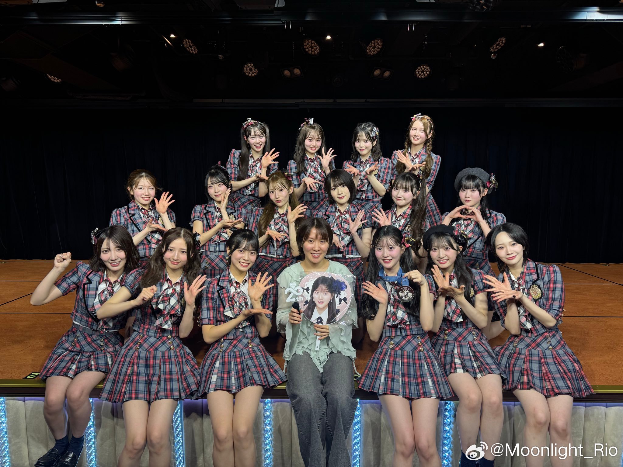 平野美宇：前天，我有幸去 AKB48剧场 看了《“那里有未来（そこに未来はある）