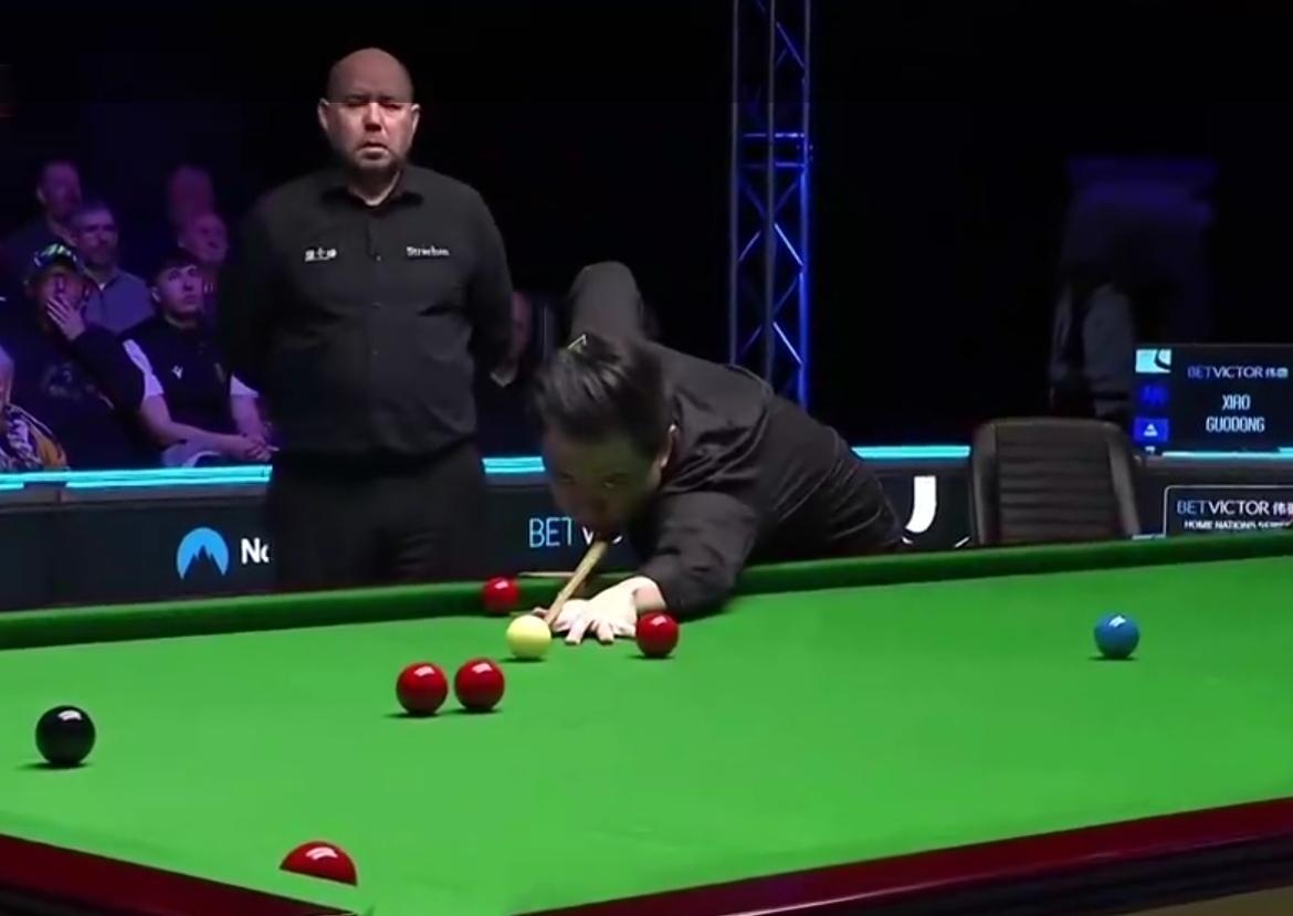 肖国栋逆转绝杀龙泽煌！惊险晋级威尔士公开赛的32强
​
​       在刚刚结