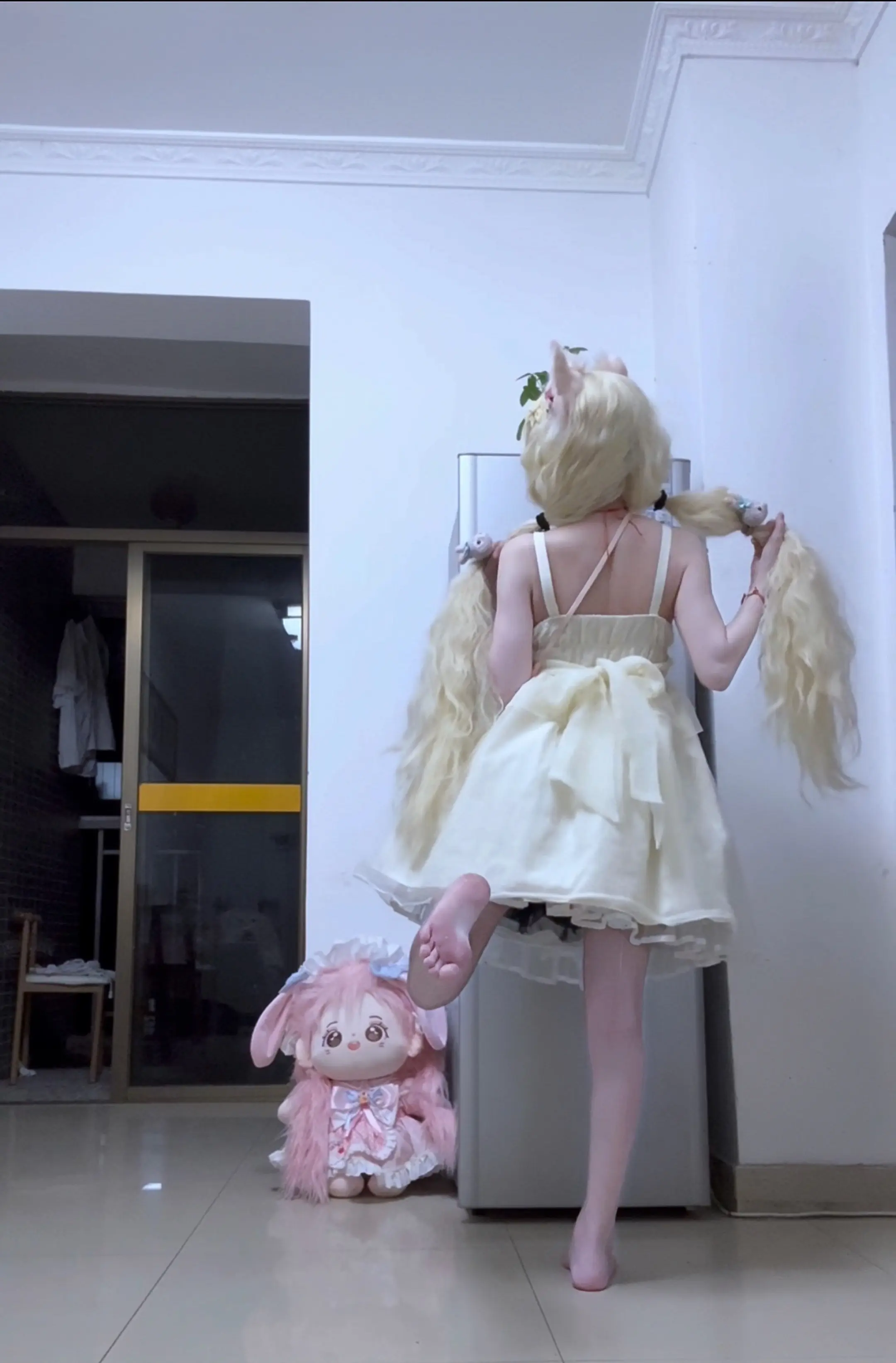 洛丽塔lolita 你要怎么抵抗我 三坑少女 双马尾 萌妹