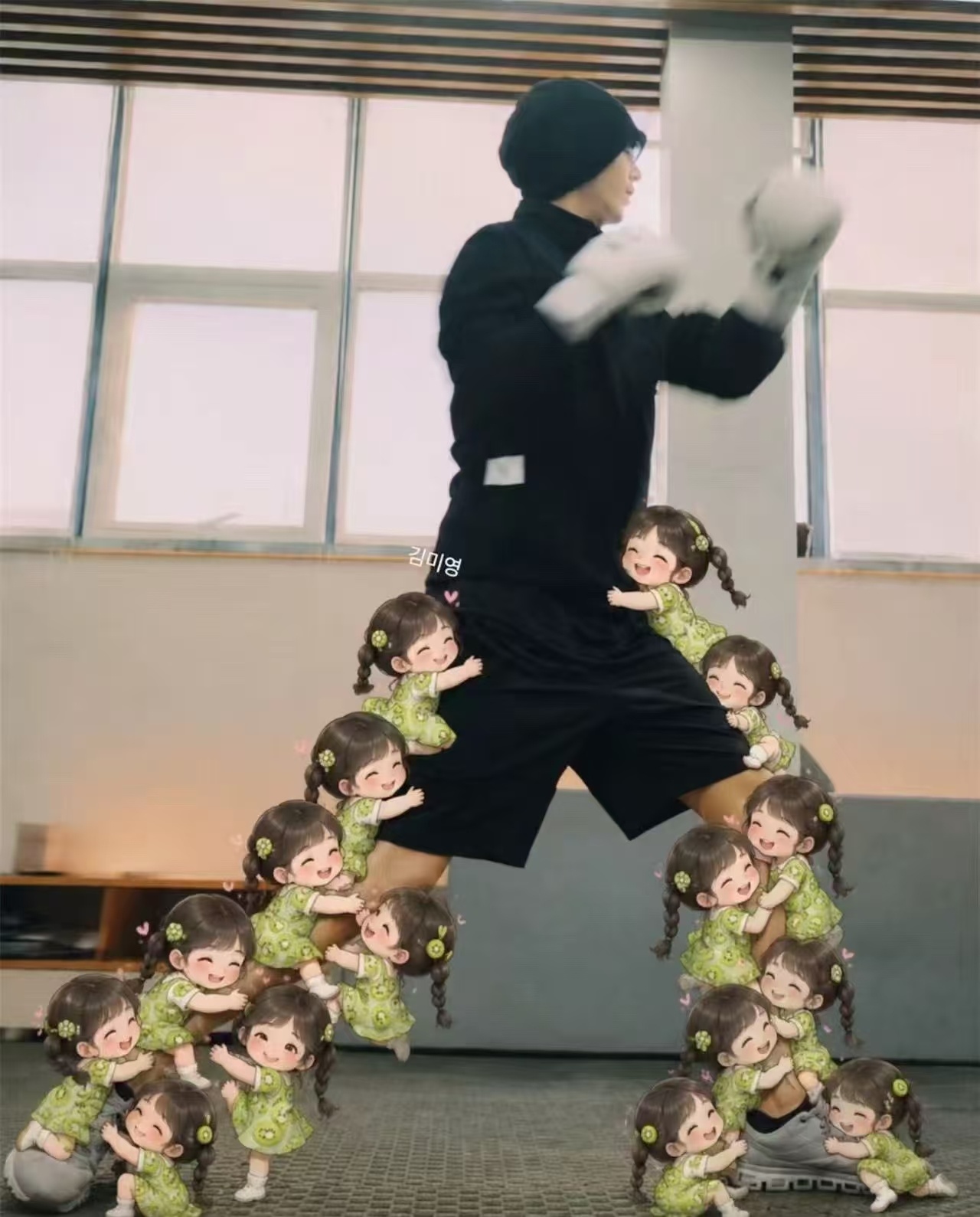 长满果果的大腿！我也要抱大腿！幸亏成毅腿长！