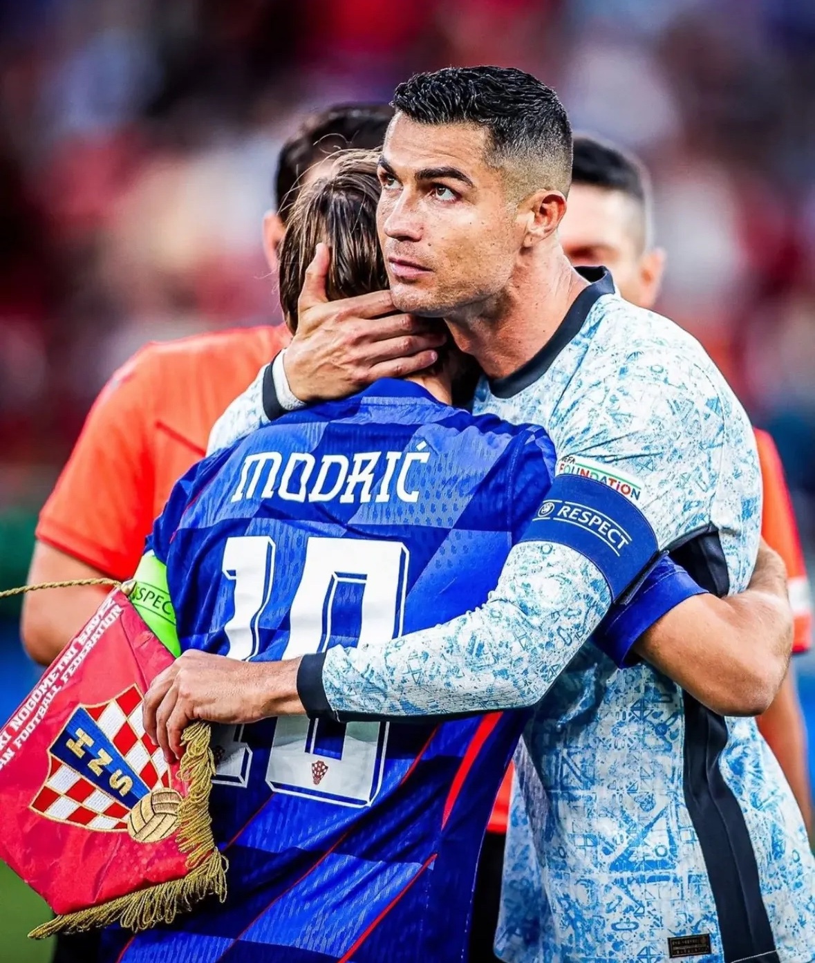 两位皇马传奇再次相遇！🤍世界杯halamadrid
