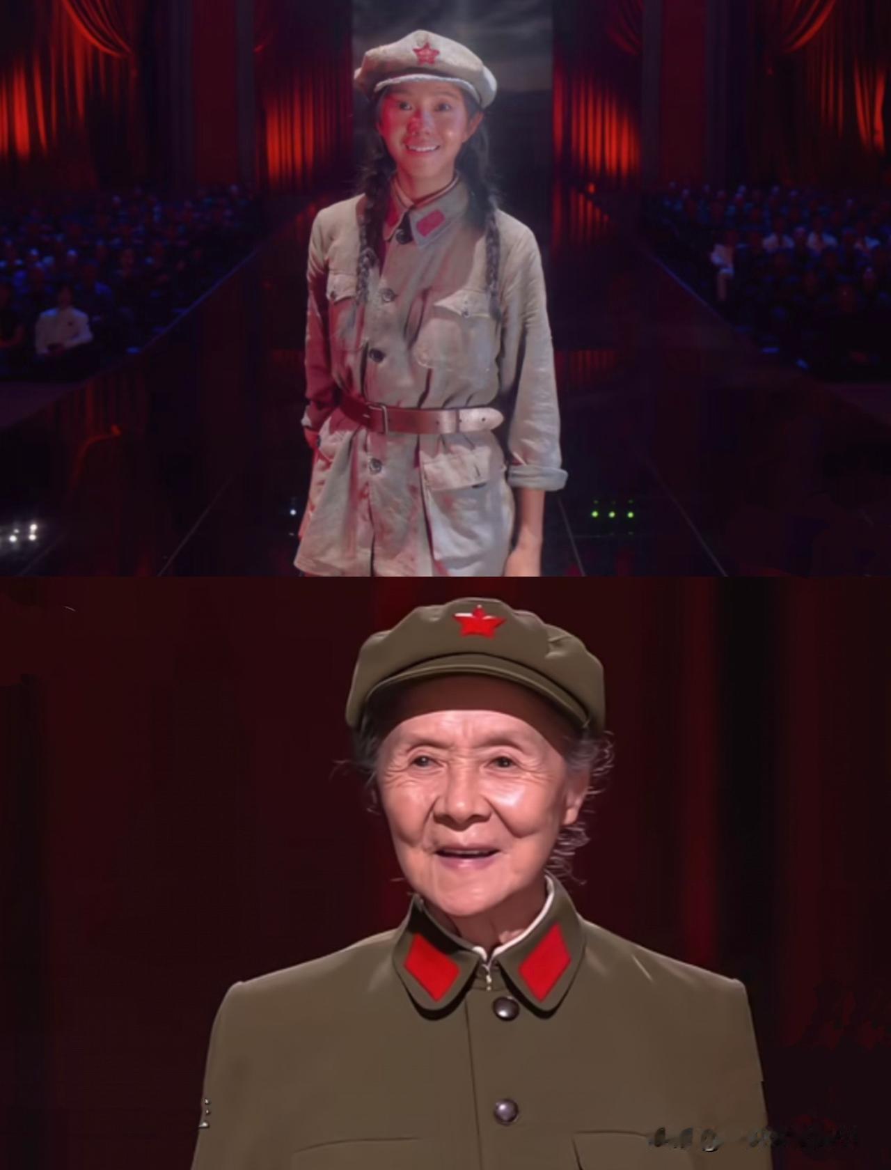 我严重怀疑，

刘浩存能上长征晚会演红军，

根本不是因为演技多么出色，而是节目