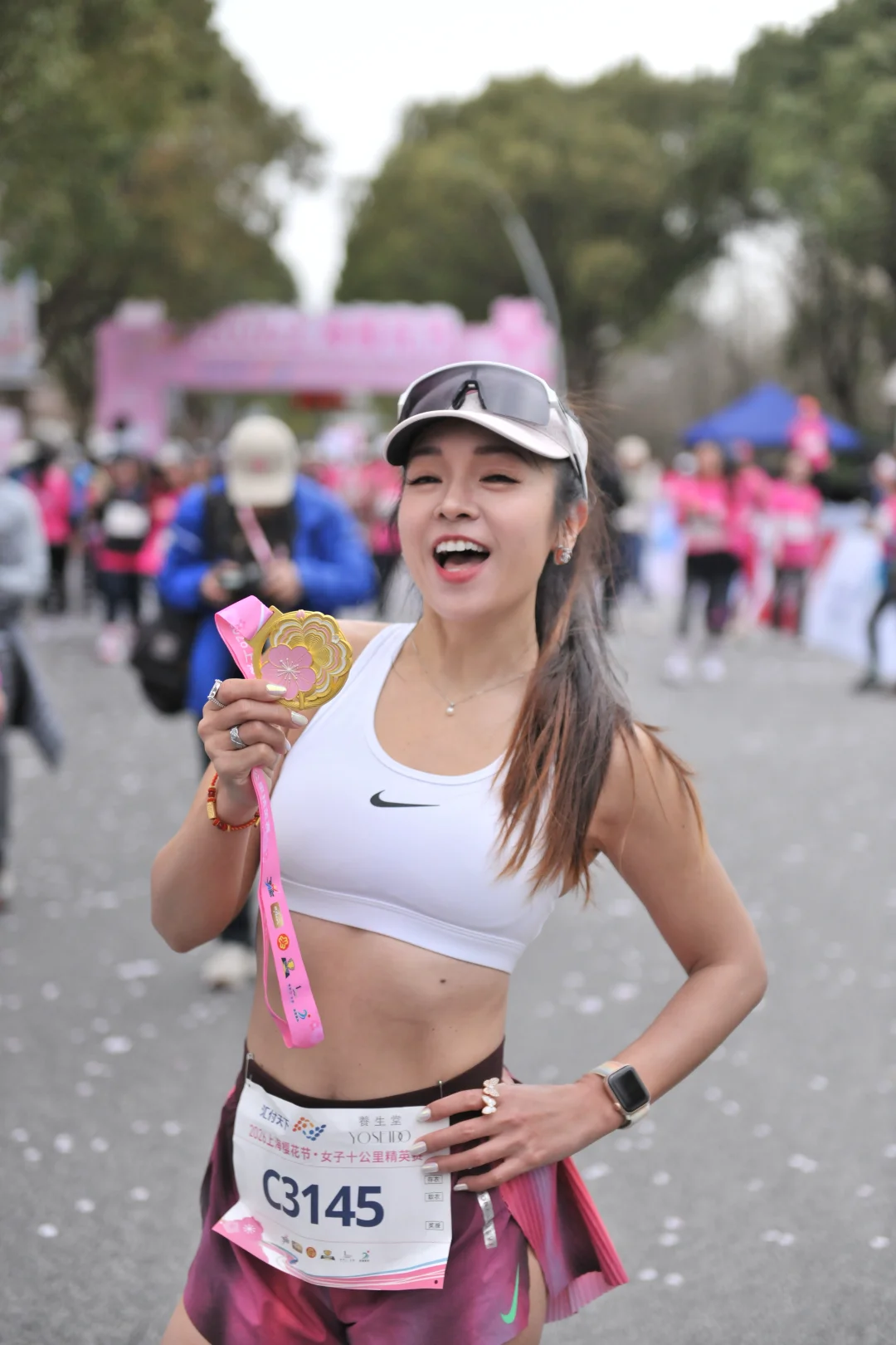 樱花跑马日记：PB和美貌，我全都要！