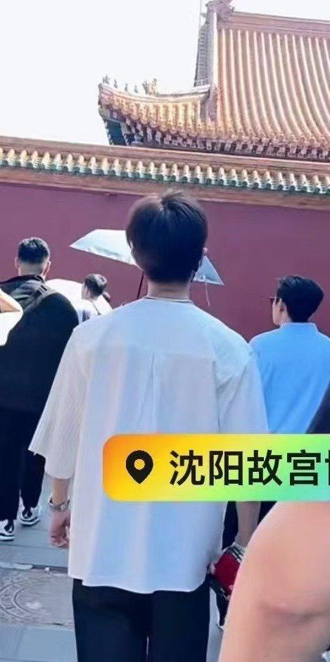 沈阳故宫偶遇任嘉伦网友沈阳故宫偶遇任嘉伦 网友沈阳故宫偶遇任嘉伦
