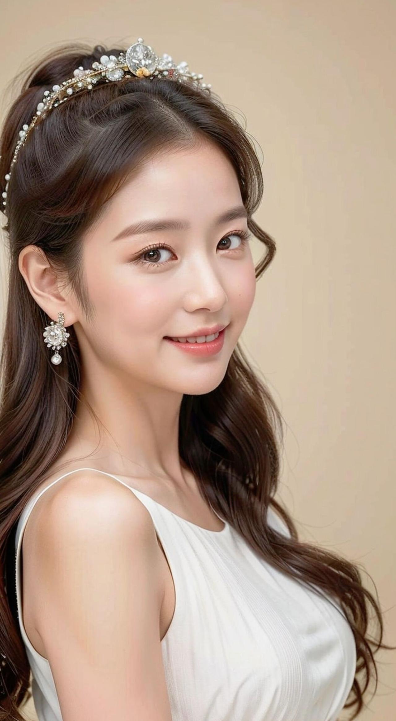 天生丽质，妩媚动人  少女感 时尚性感 完美的身材