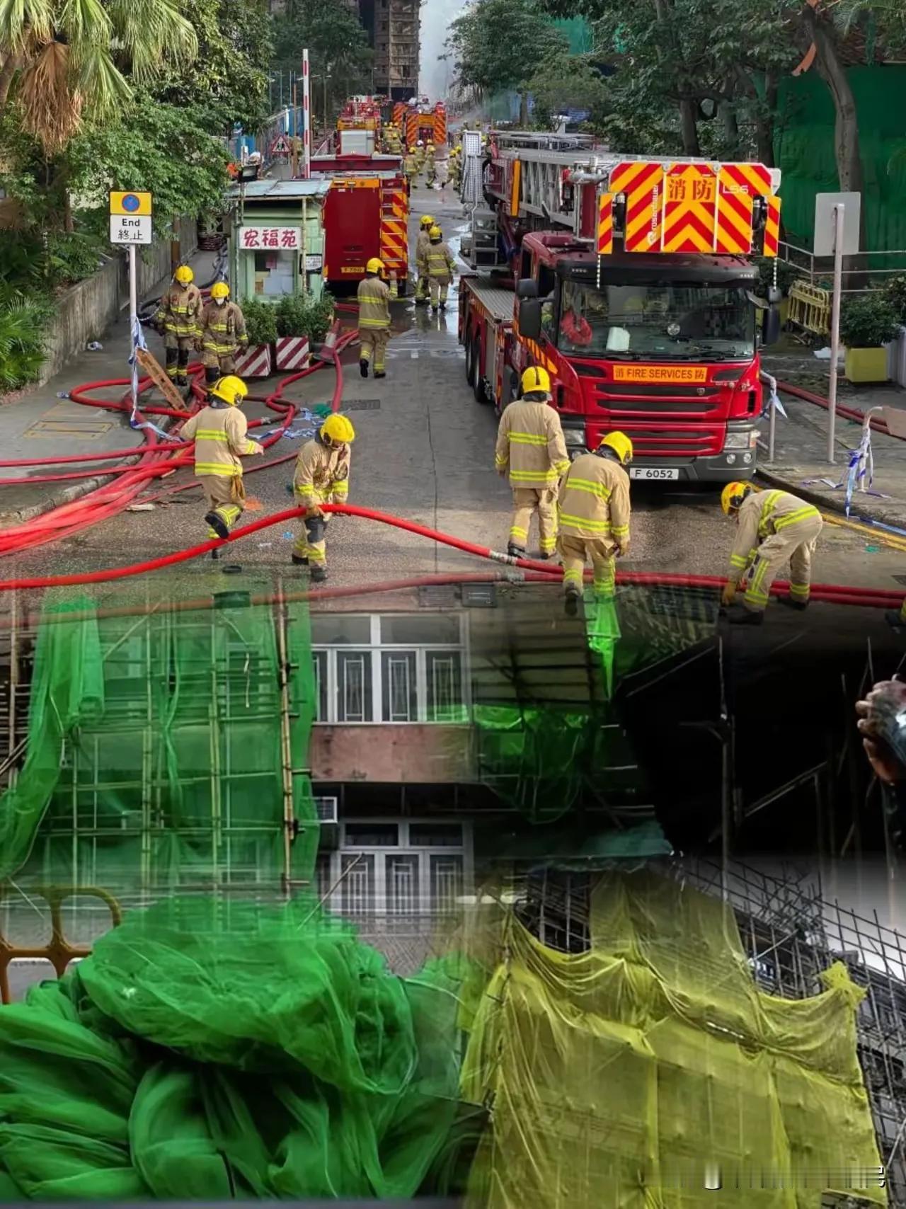香港这次是真的下狠手了，半点情面都不留！
 
一声令下，全港200多栋楼的外墙棚