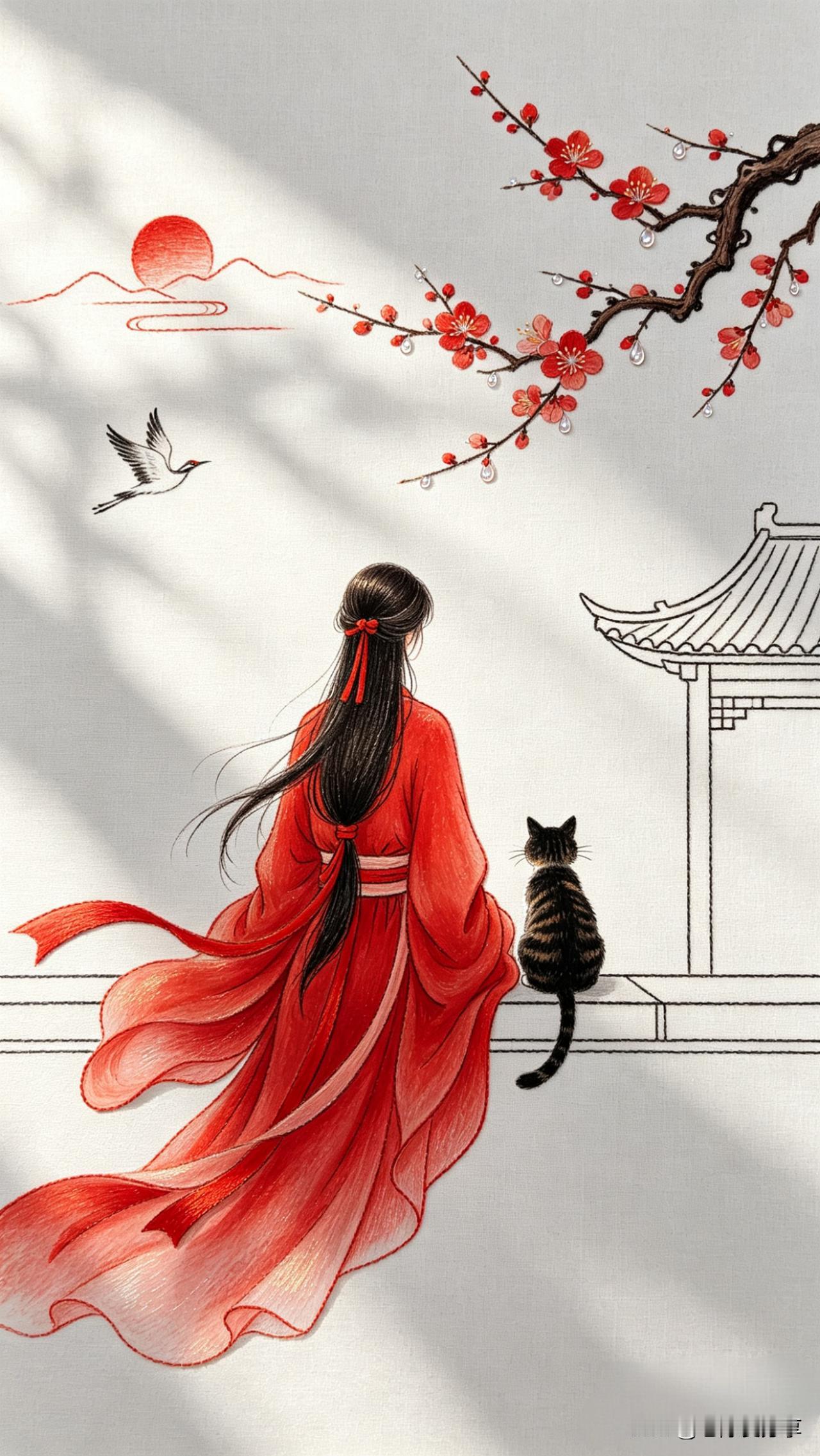 看那梅花落了又开，飞鸟去了又来，你此刻的不开心，不过是人生长卷里，一小片暂时没被