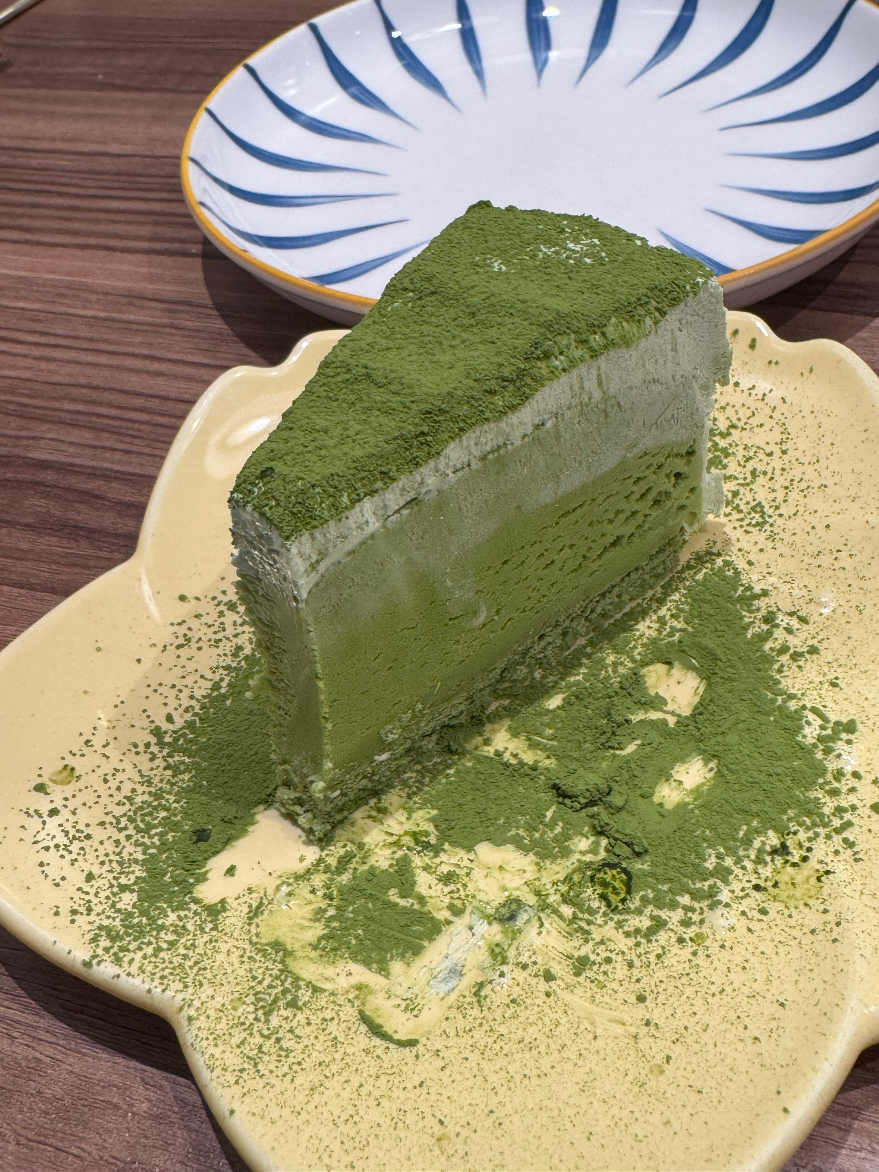 抹茶蛋糕，我想你。 