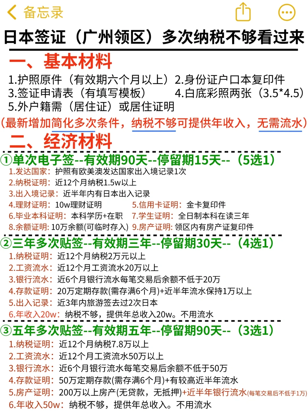 喜讯💮广州领区！日本单次简化 多次最增条件