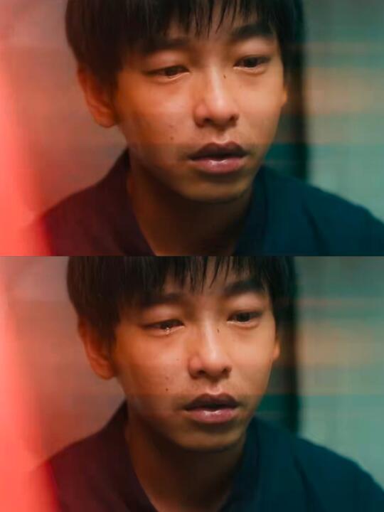 妈耶‼️彭昱畅一哭我眼泪也跟着掉‼️好温暖‼️ 	 彭昱畅这次的电影《...