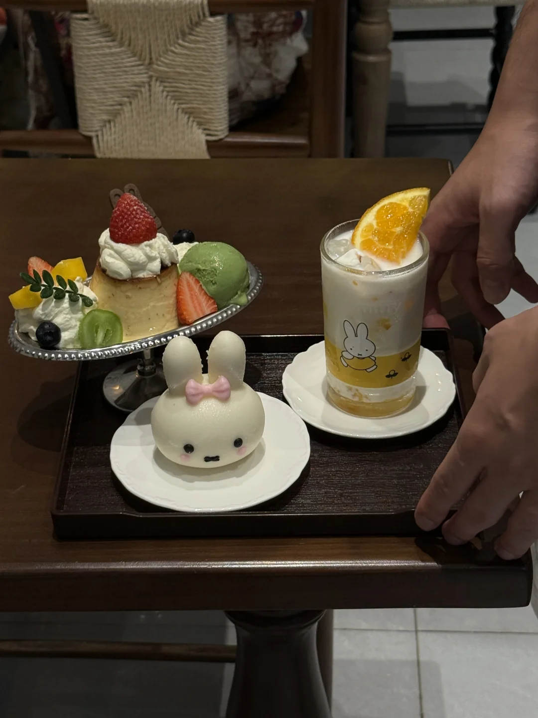 广州最！最！可爱的抹茶布丁船🐰