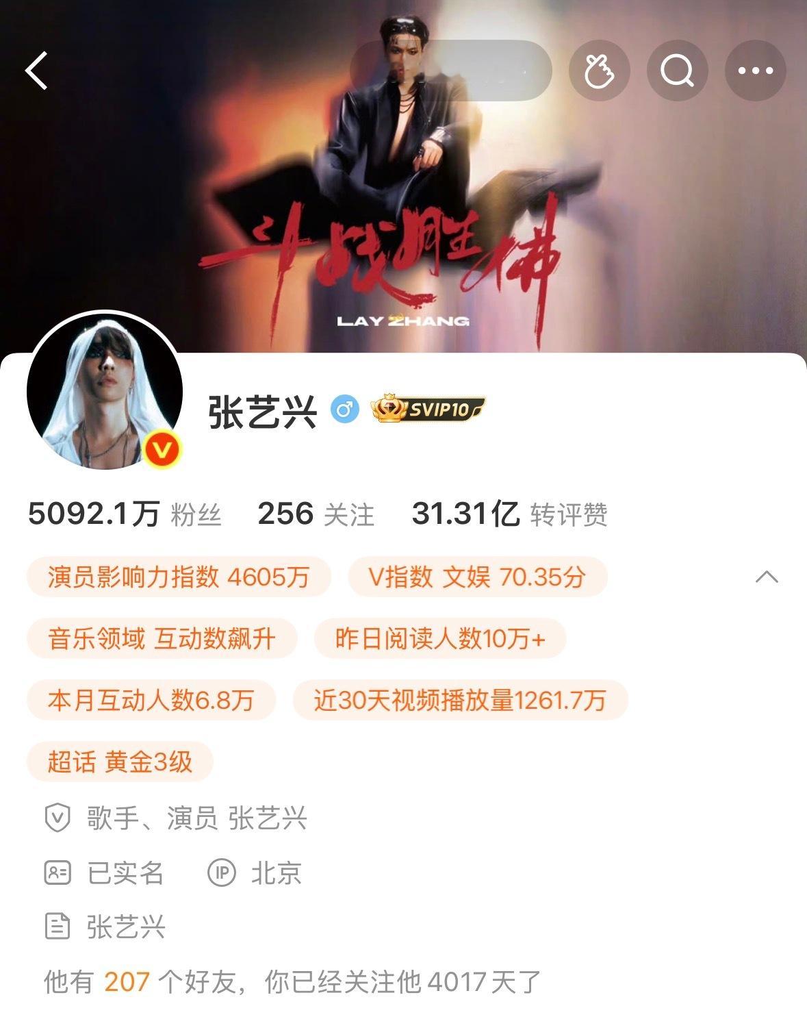 关注11年成就达成✅ 