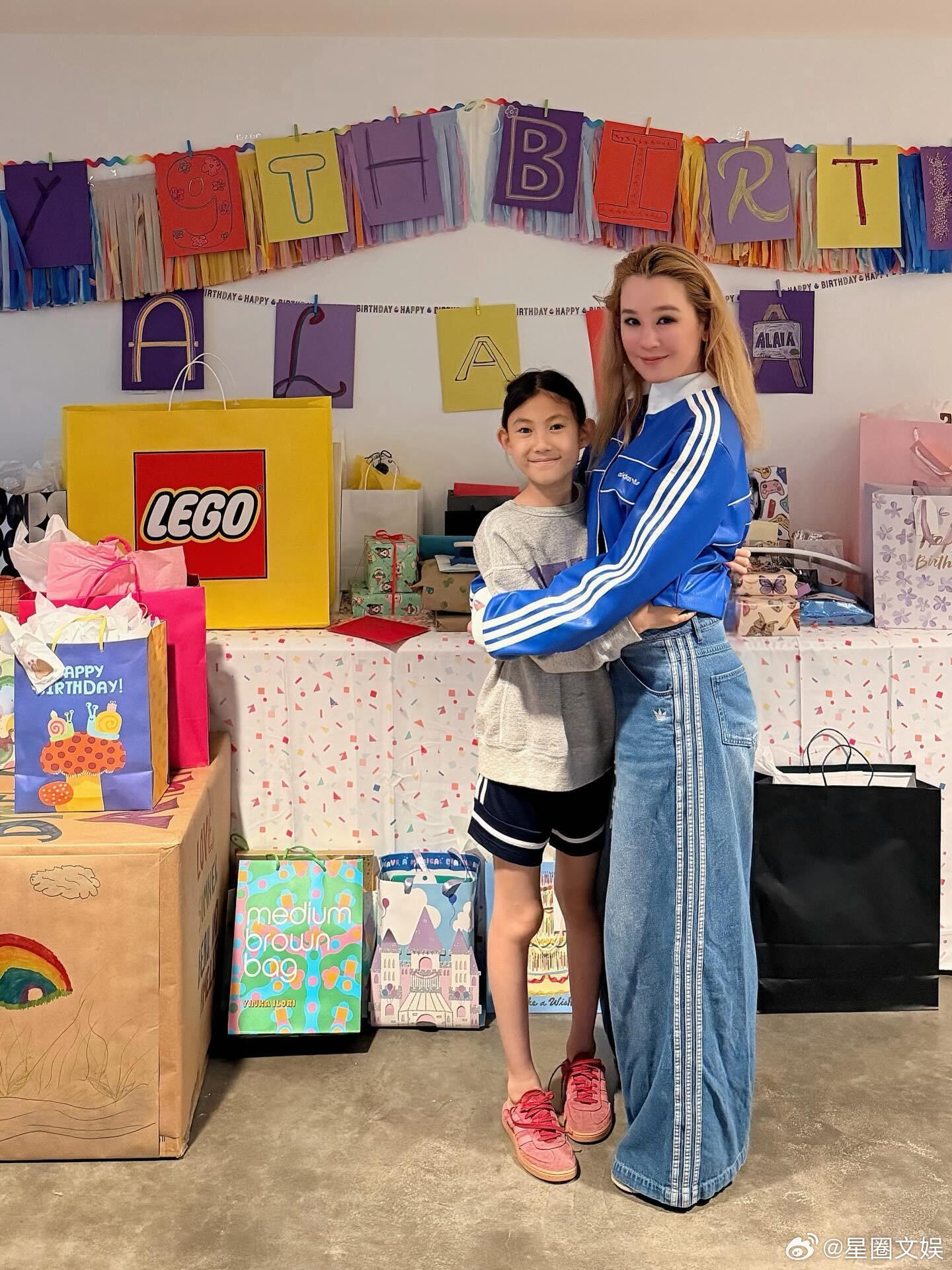 陈冠希秦舒培9岁女儿腿长陈冠希秦舒培9岁女儿身高 陈冠希秦舒培女儿9岁了，好漂亮