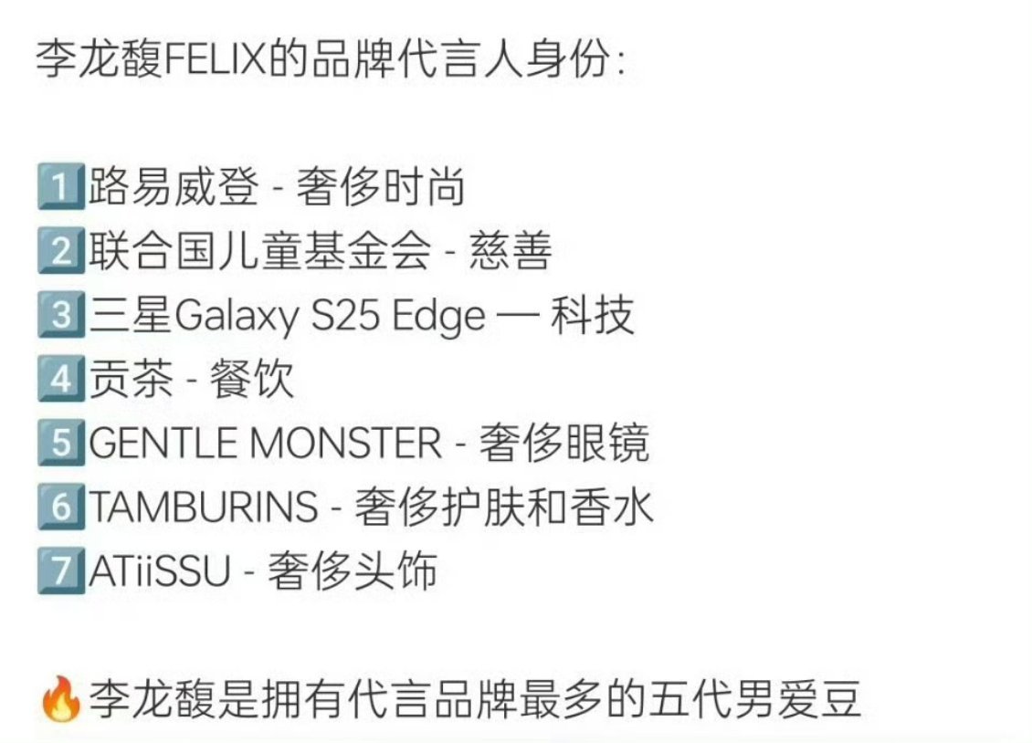 李龙馥一下拿下三个代言这算什么水平？[傻眼] ​​​