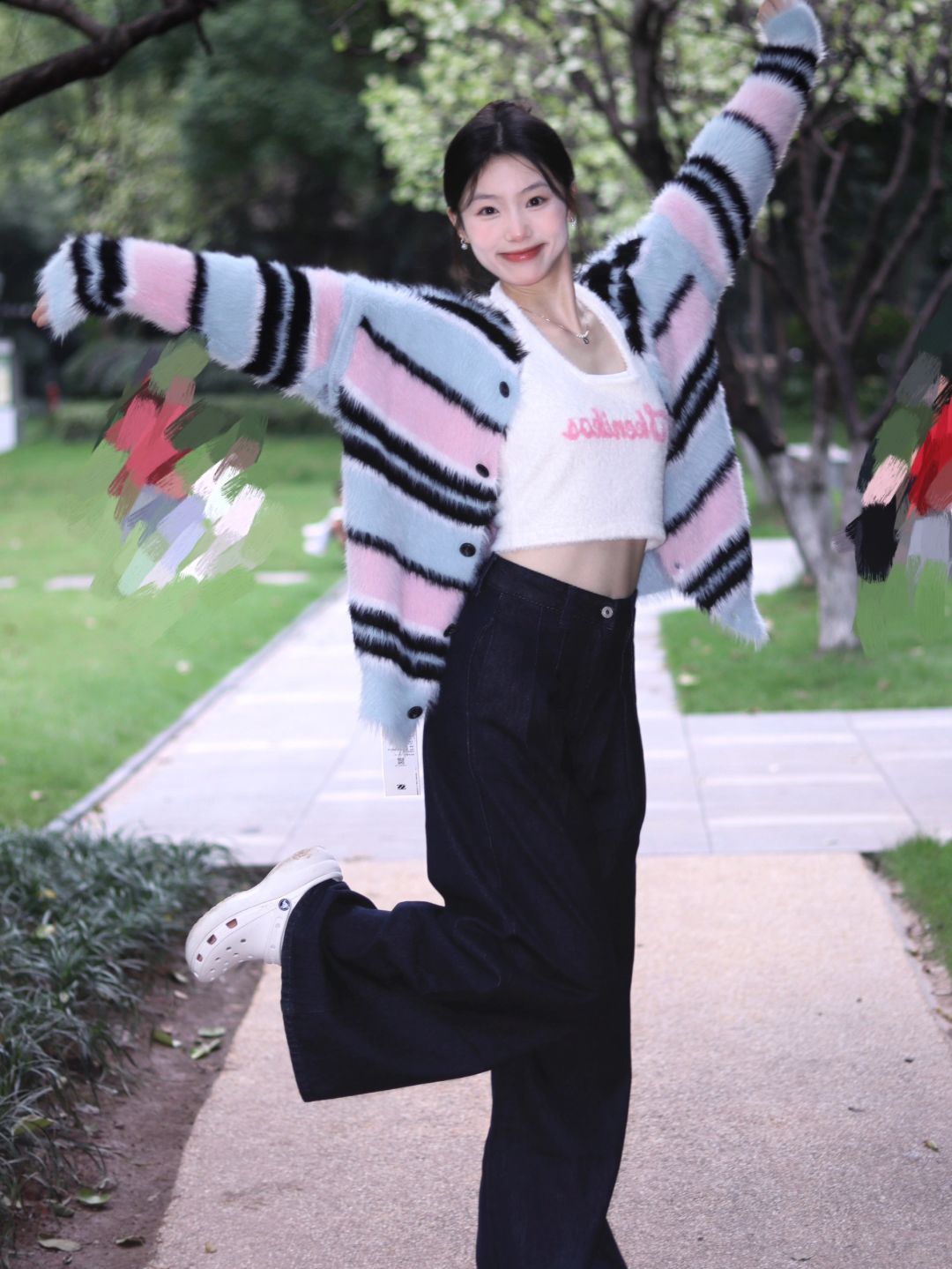 今年好爱这种显高穿搭！