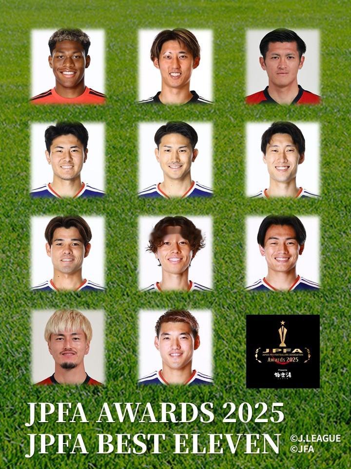 日本职业足球运动员协会评年度最佳阵：镰田大地、堂安律领衔今日，JPFA（日本职业