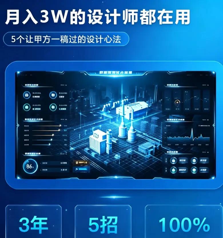 可视化大屏多年心得：从改到崩溃到一稿过。别一上来就堆图表很多新手犯的错误：把能放
