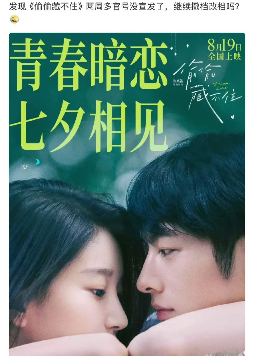偷偷藏不住偷偷撤档 偷偷藏不住疑似撤档 偷偷藏不住疑似撤档了 