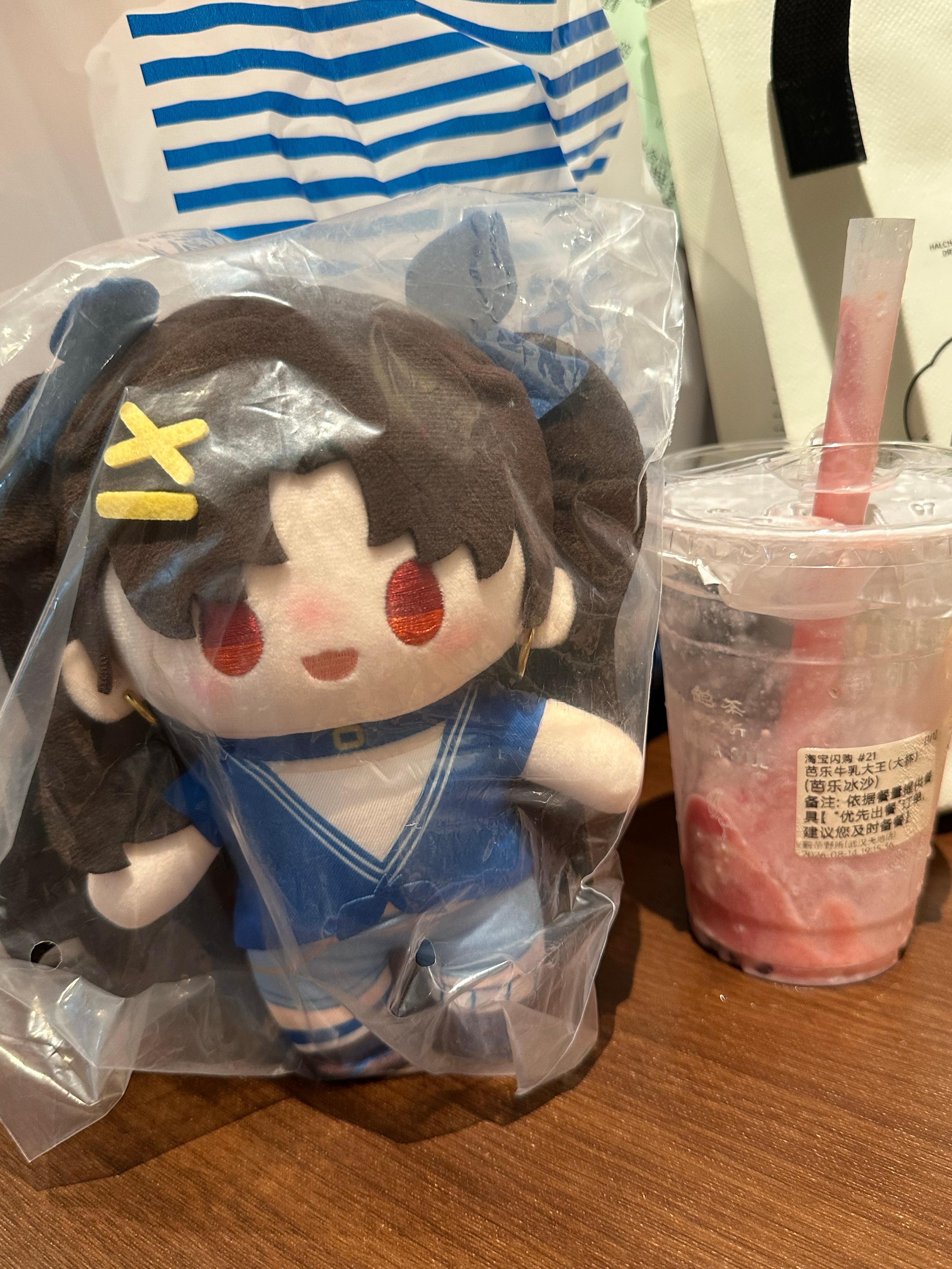 宝宝们好可爱aaaaa 这个芭乐牛乳冰好喝！ 