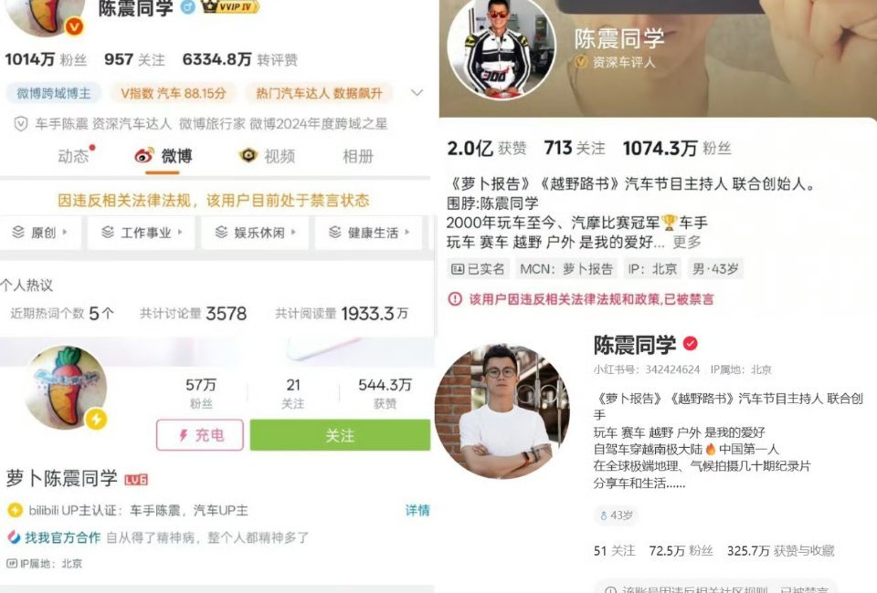 陈震 : 不管什么原因，至少陈震今天没违法，什么？还真违法了？最近喜欢鼎桥哥，鼎