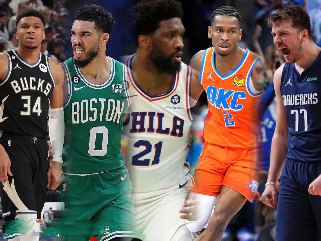 2023年NBA最佳阵容，放到历史中强不强？

只有字母哥有总冠军。
恩比德是常