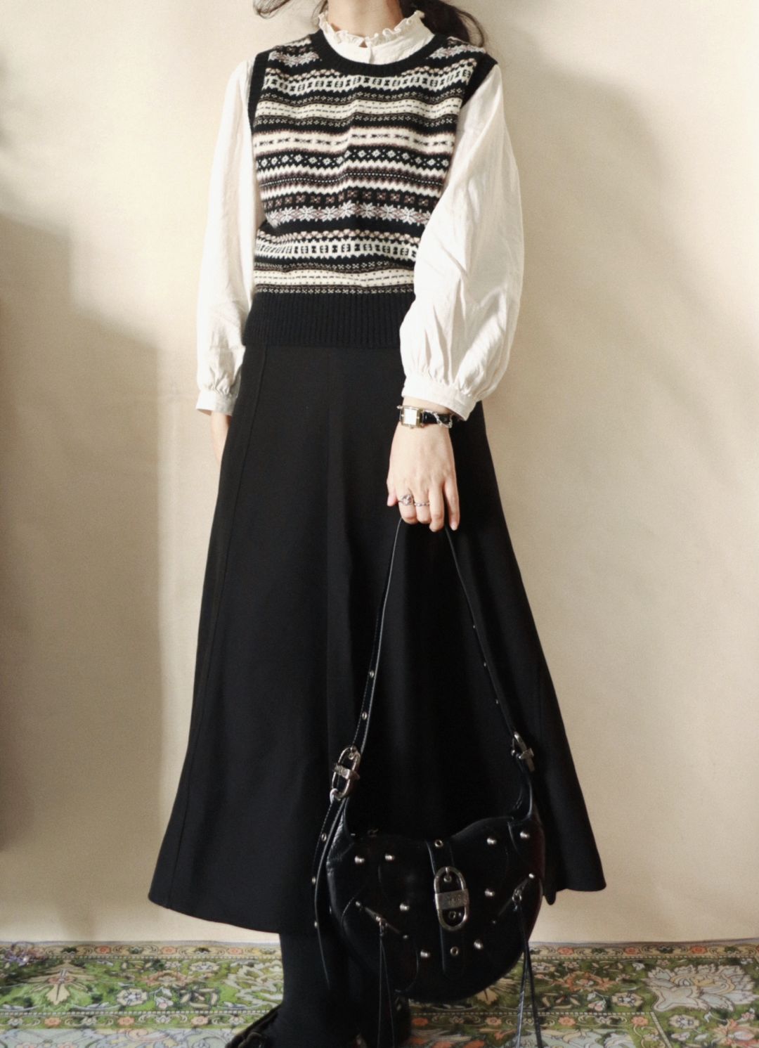 春天穿搭马甲和衬衫最实用！