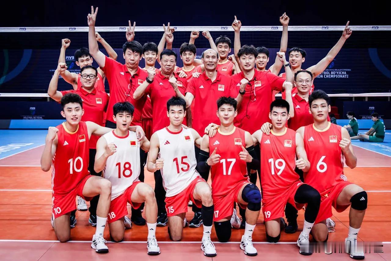 U19中国男排3:0战胜U19巴西男排，获得第9名！

中国男排整体打的还是不错