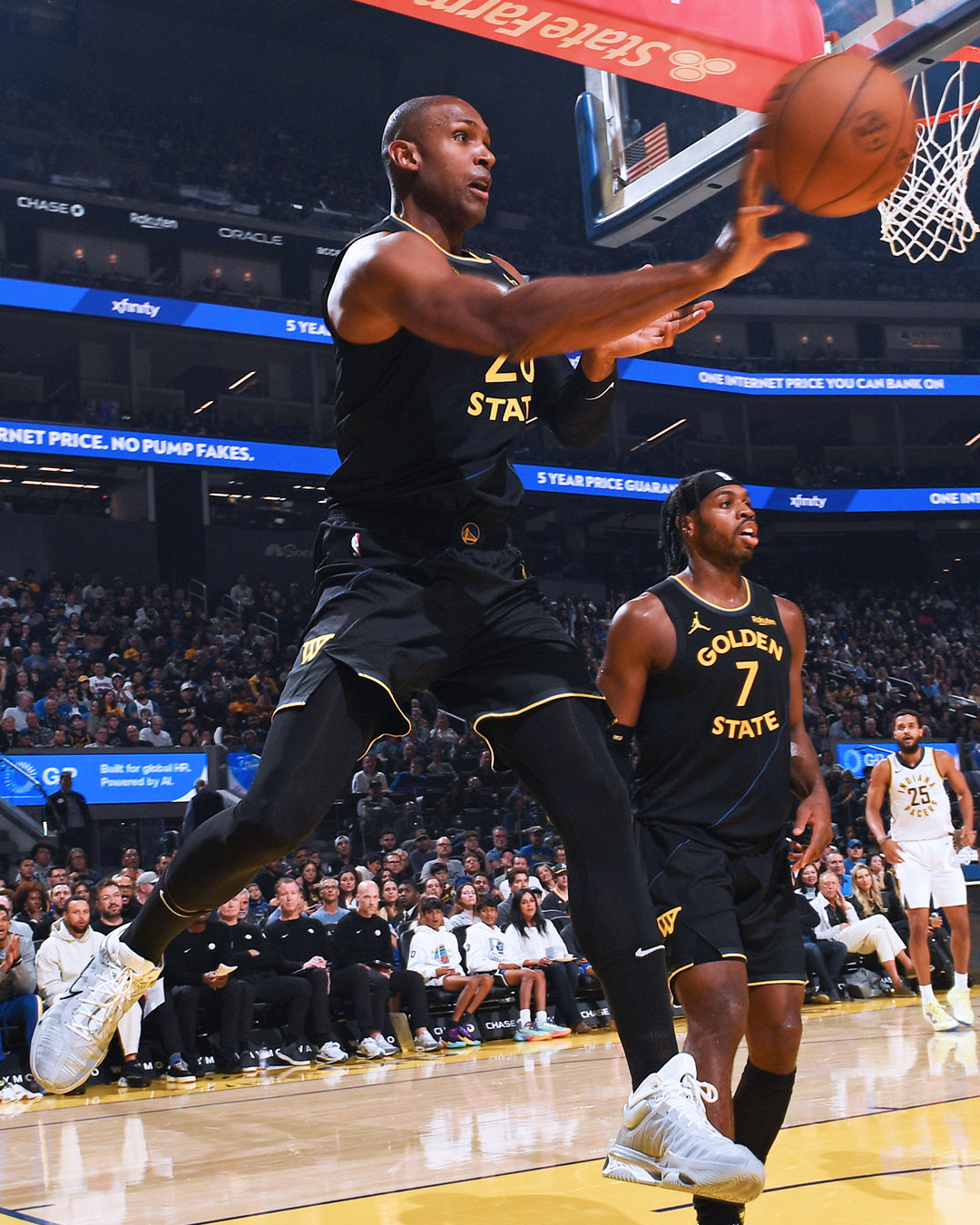 霍福德12分，4篮板，3盖帽，1助攻。勇士大胜步行者 ​​​