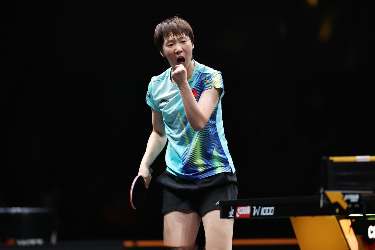 2026年WTT中国大满贯，女单决赛：王曼昱4-0完胜佐藤瞳。继瑞典大满贯后，连