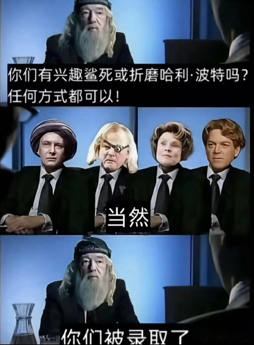 哈利波特梗图[笑cry]笑死我了 ​​​