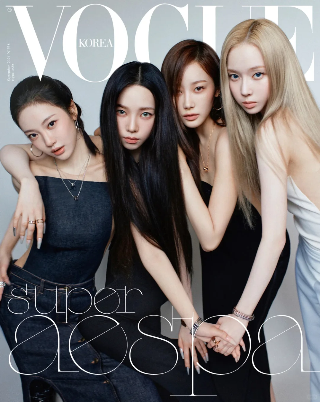 aespa韩版VOGUE金九封面，表现力如何？