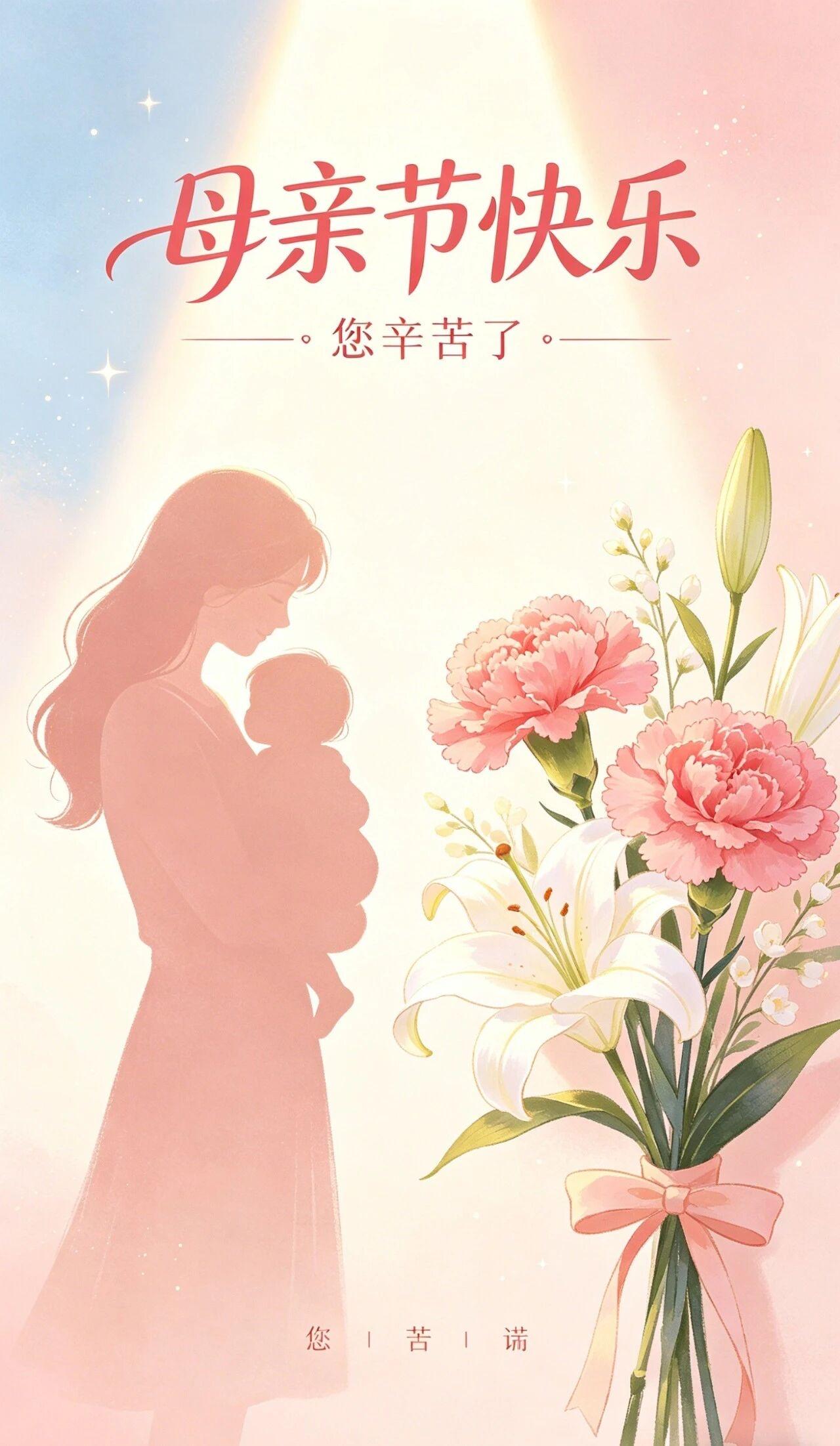 蝶恋花 · 颂母亲再续新章
 
五世慈恩延德海。淑慎持家，孝义千秋载。善泽门庭风