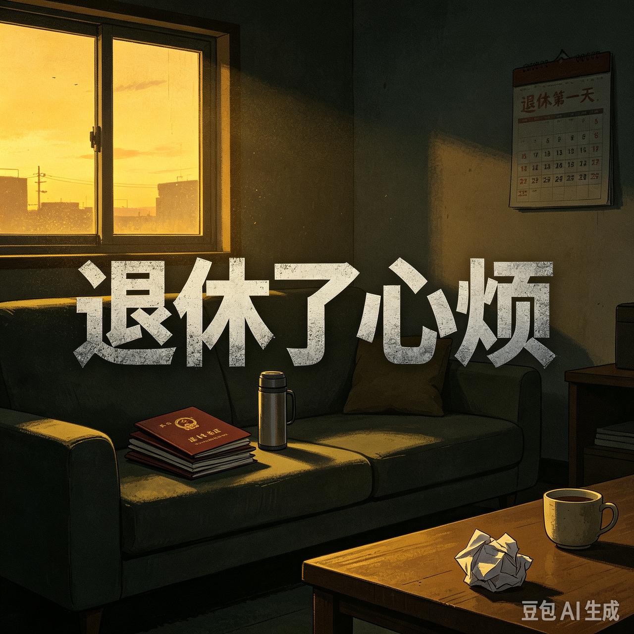 昨天和一个退休领导一起吃饭，没想到一个县级干部也有苦恼，他说起女儿时，流下了眼泪