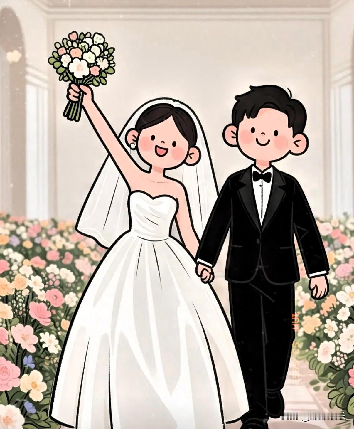 怪不得结婚率那么低。
表弟今年28岁，和女友相恋整整三年，两人当初一见钟情，感情