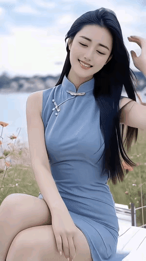 闺蜜头条商城看了一件旗袍，你们觉得蓝色漂亮还是红色漂亮呢？刚好遇大家给点建议呗。