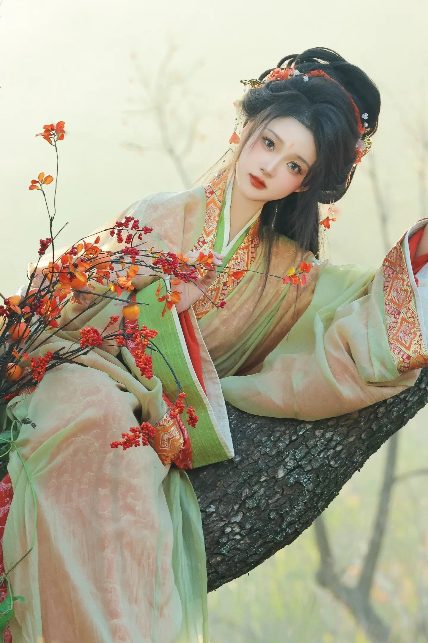 一年好景君须记，最是橙黄橘绿时。这次是真的柿子公主嘿嘿 摄/后：我