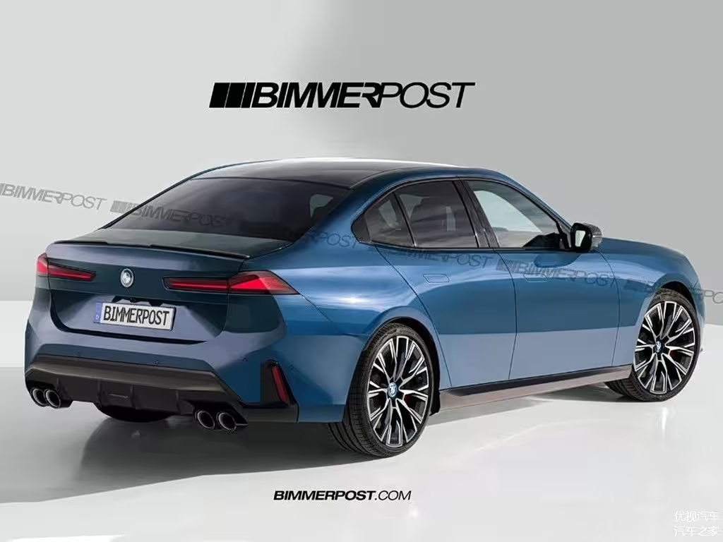全新宝马3系再曝新渲染图有点过度设计了呀，大鼻孔整成了大眉眼 