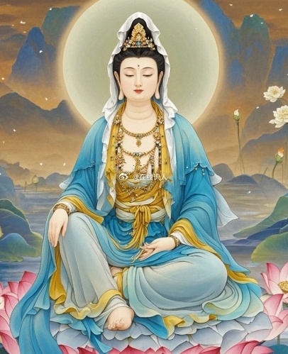 转赞：菩萨保佑，福运缠身百事吉利 