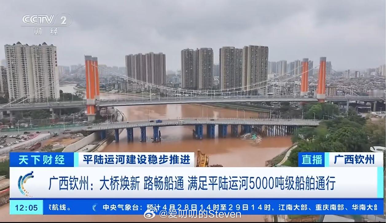 我们国家基建是真NB，国外看了眼睛都发直,广西平陆运河4个世界之最：世界通航等级