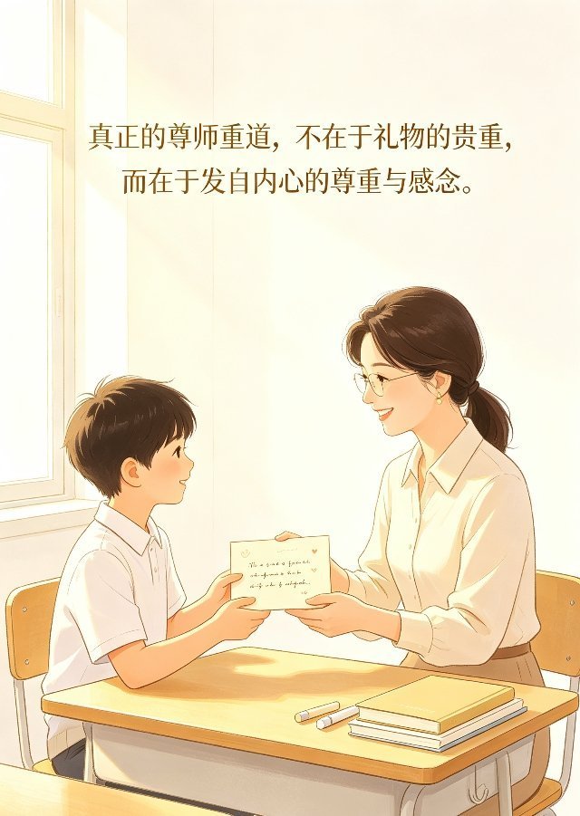 别让教师节的心意变成家长的焦虑每到教师节就能刷到一堆家长纠结送礼的帖子，说白了大