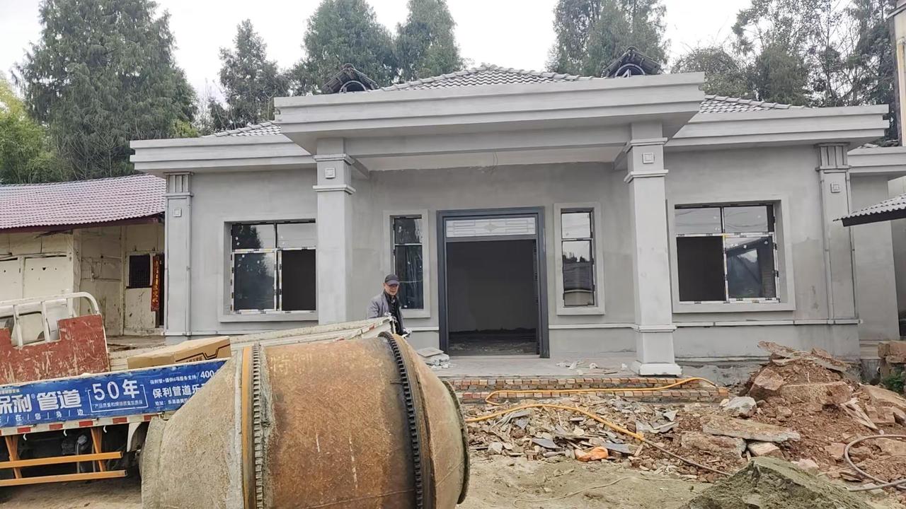 农村建房子全过程 自建房记录