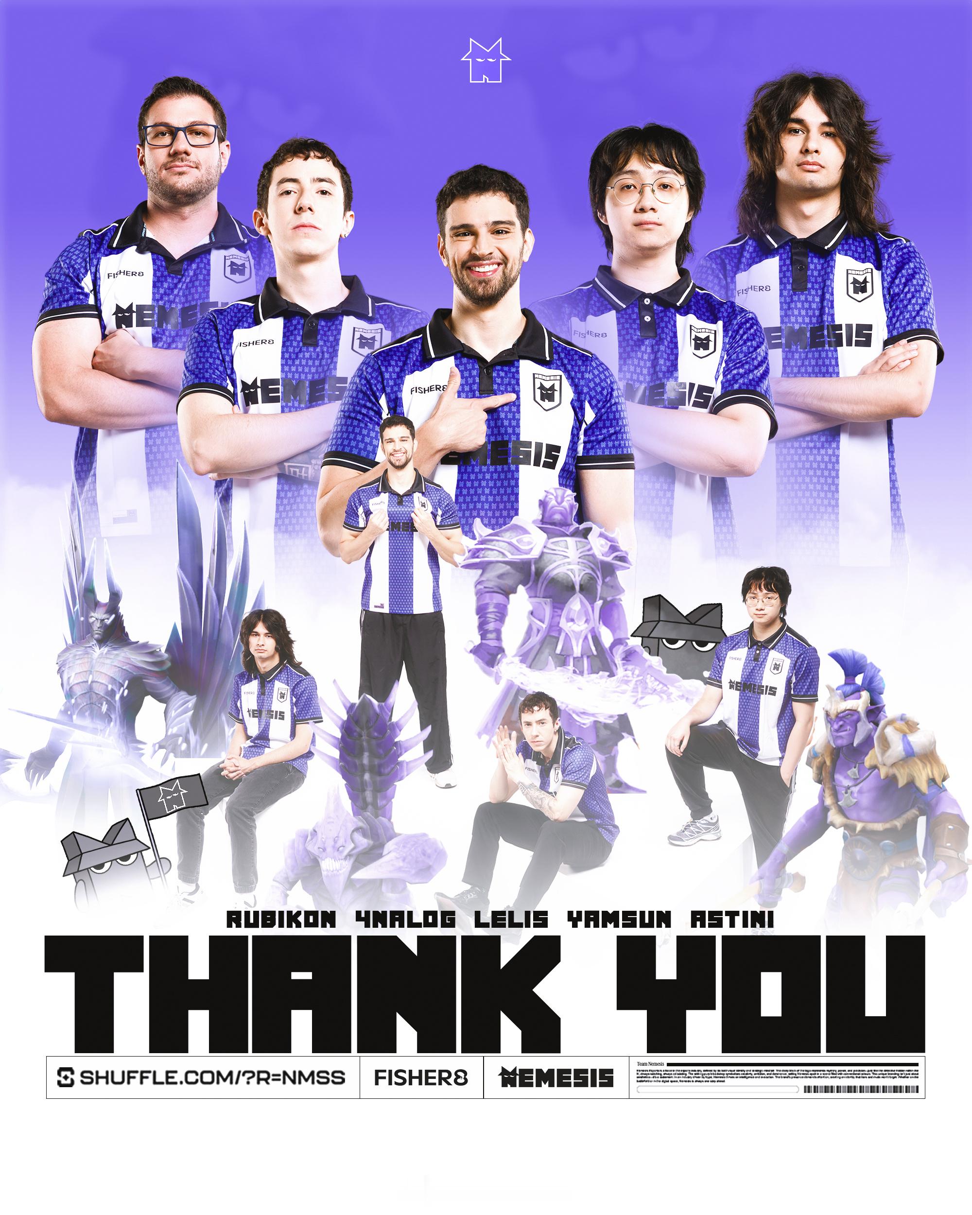DOTA2转会动态：Team Nemesis解散当前阵容，仅保留Jabz，将回归