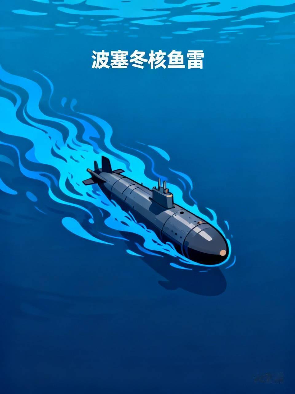一枚波塞冬核鱼雷到底有多厉害? 俄罗斯的“波塞冬”核鱼雷简直逆天。它虽叫鱼雷，实