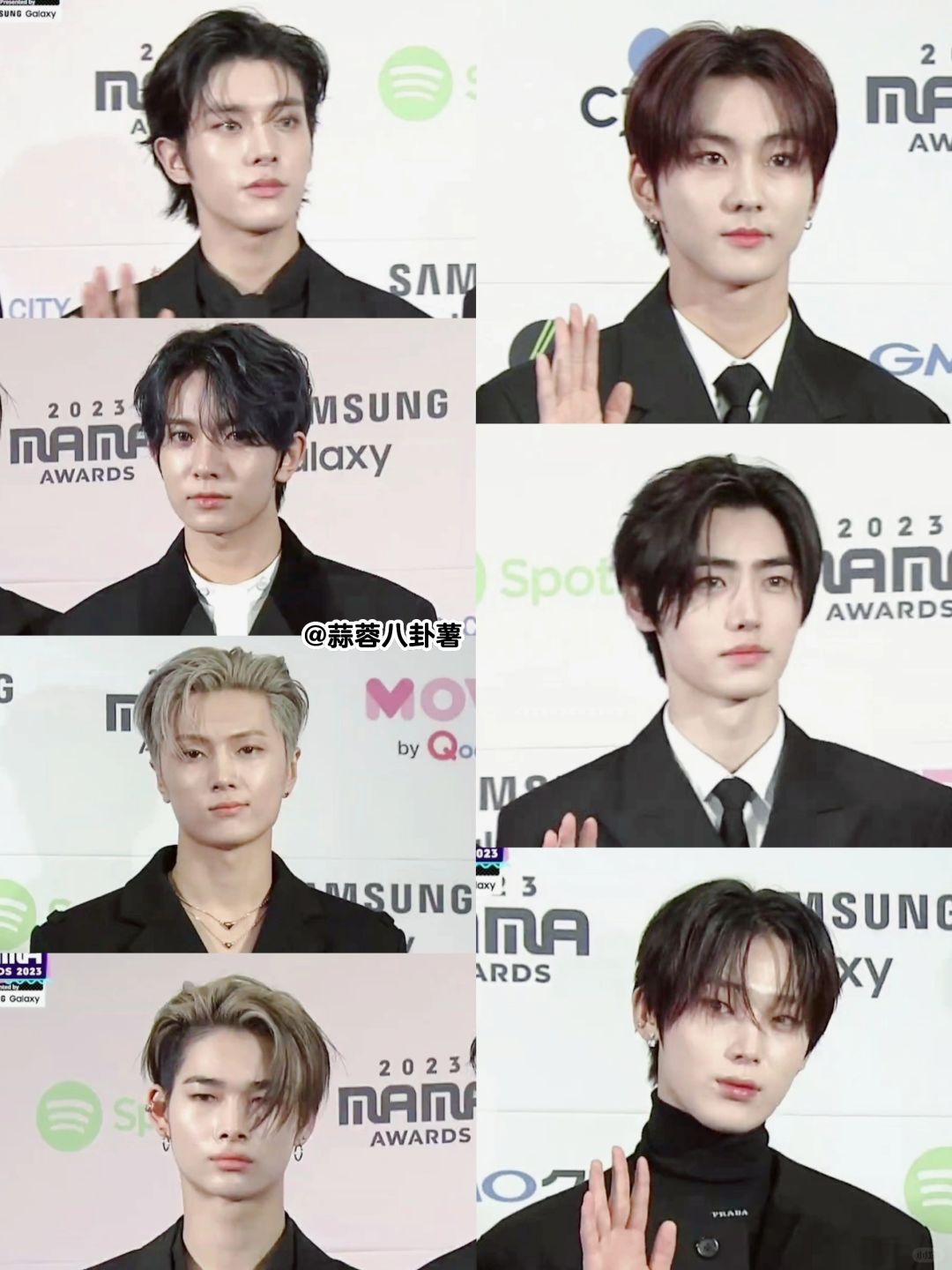 Kpop五六代男团红毯图比美①