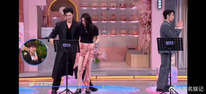 陈飞宇很忙但不知道在忙什么你好星期六陈飞宇 × 迪丽热巴双人舞：热巴优雅控场，他