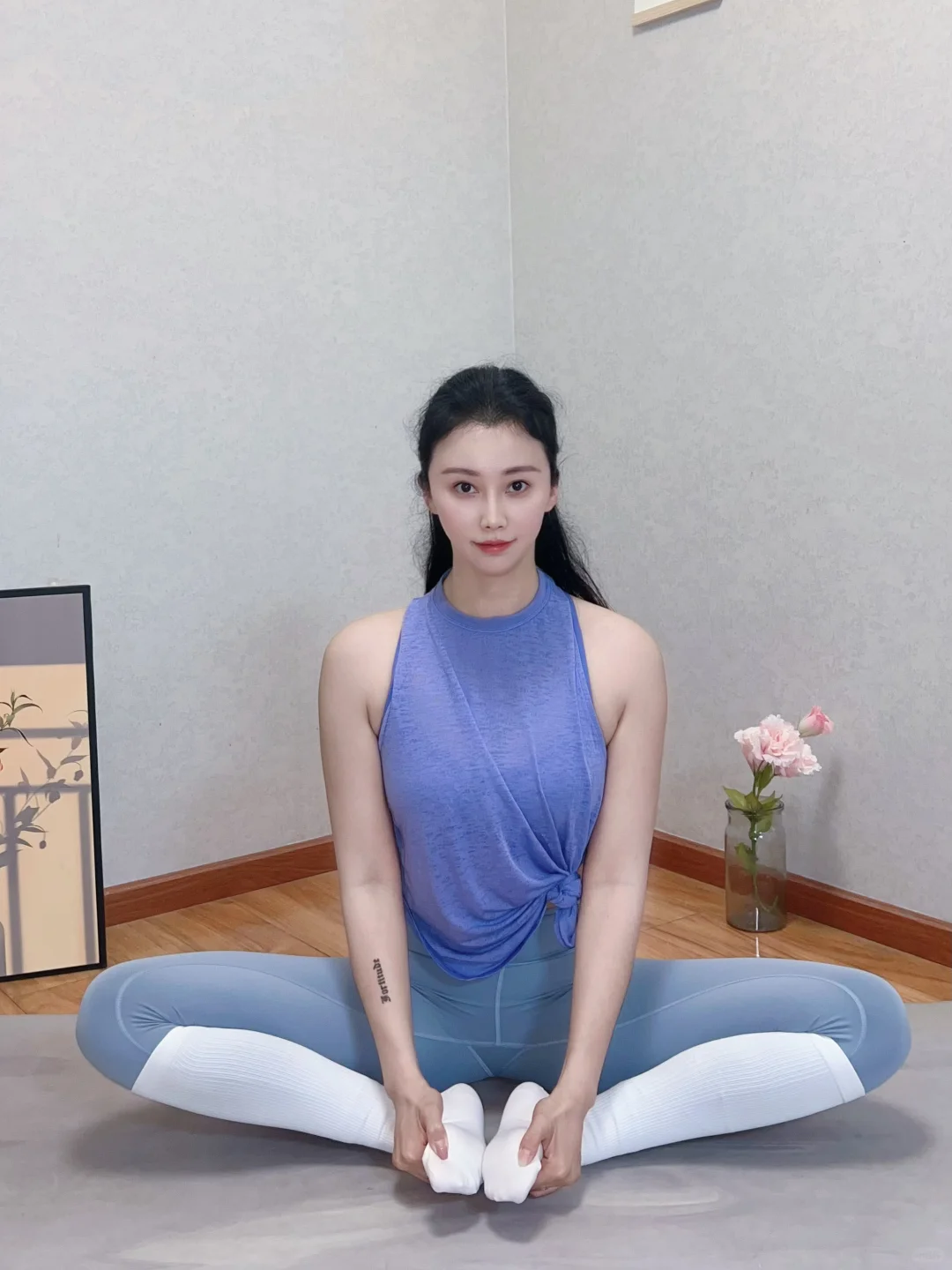 高温天气 我还是选择在家练习瑜伽🧘‍♀️