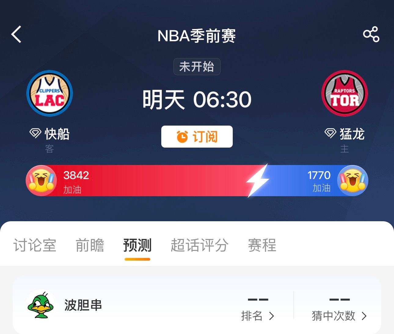 🔥NBA季前赛｜快船VS猛龙：轮换一变，比赛就可能换个走向！这场最值得看的，是