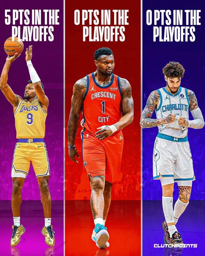 杀人诛心！
美媒调侃：布朗尼季后赛生涯总得分＞三球+锡安

布朗尼：季后赛5分