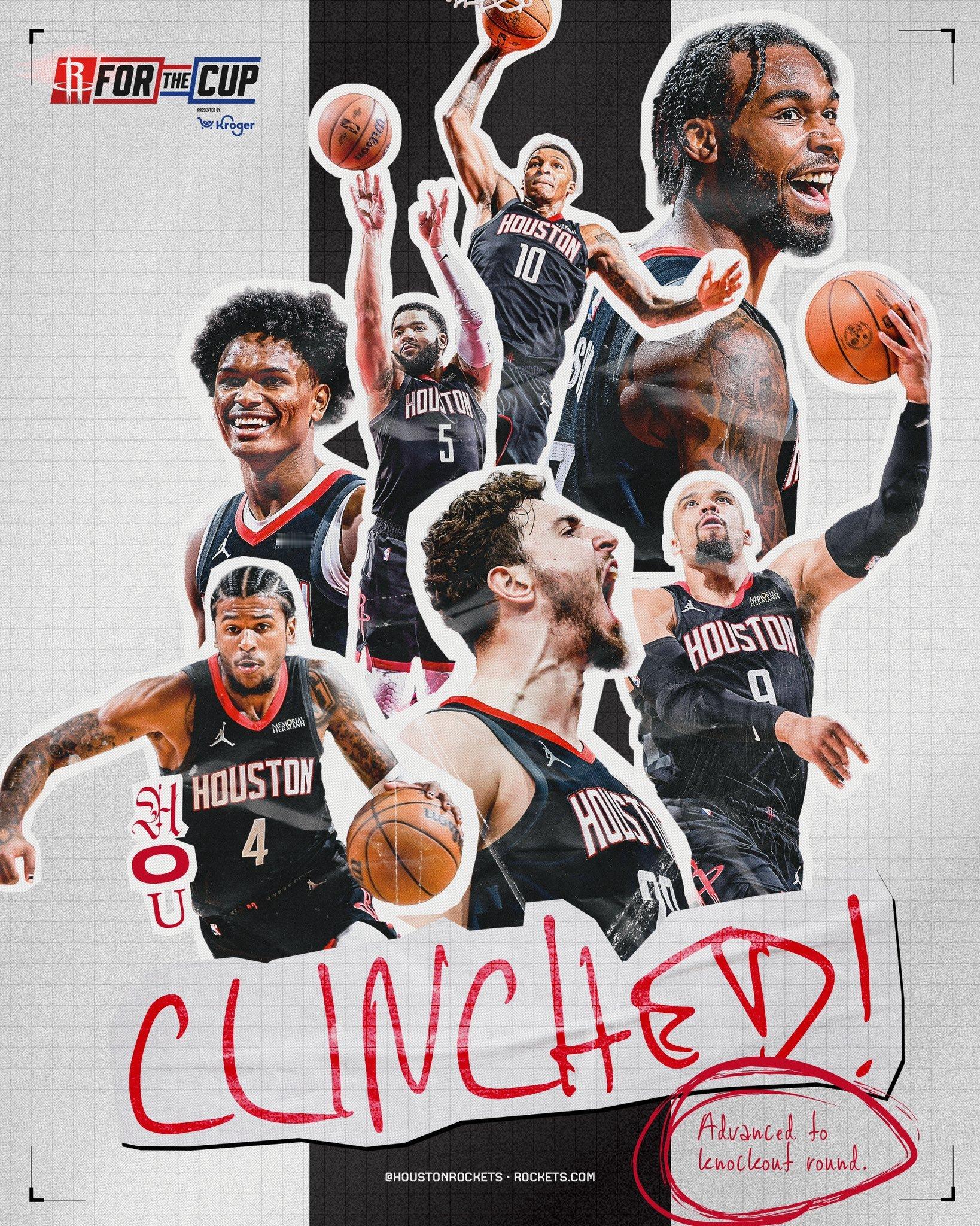 火箭晋级NBA杯八强好好培养阿门吧，真的好，森林狼追上之后关键攻防都有。 