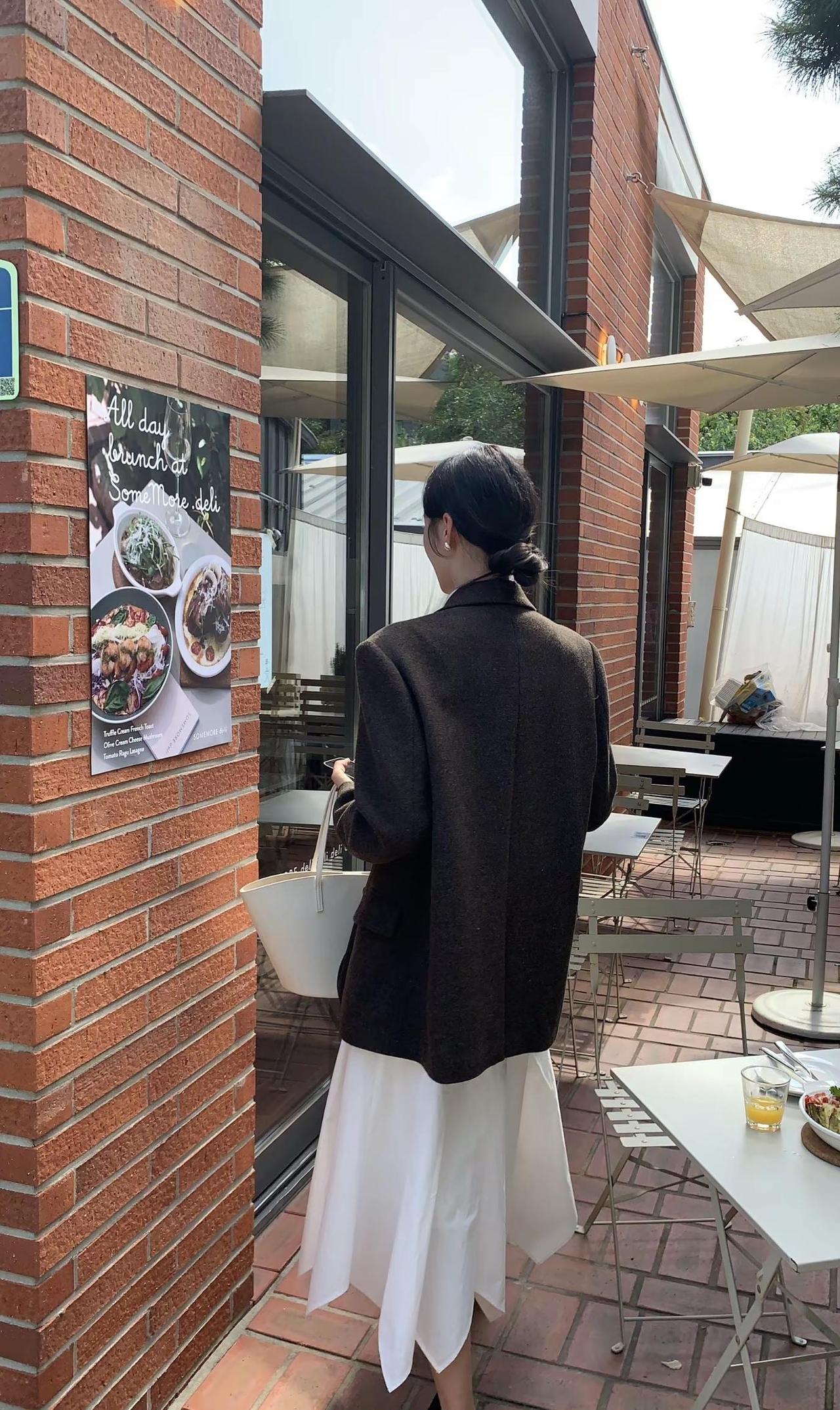 ᐝ享受一个惬意午后咖啡店穿搭 韩系穿搭